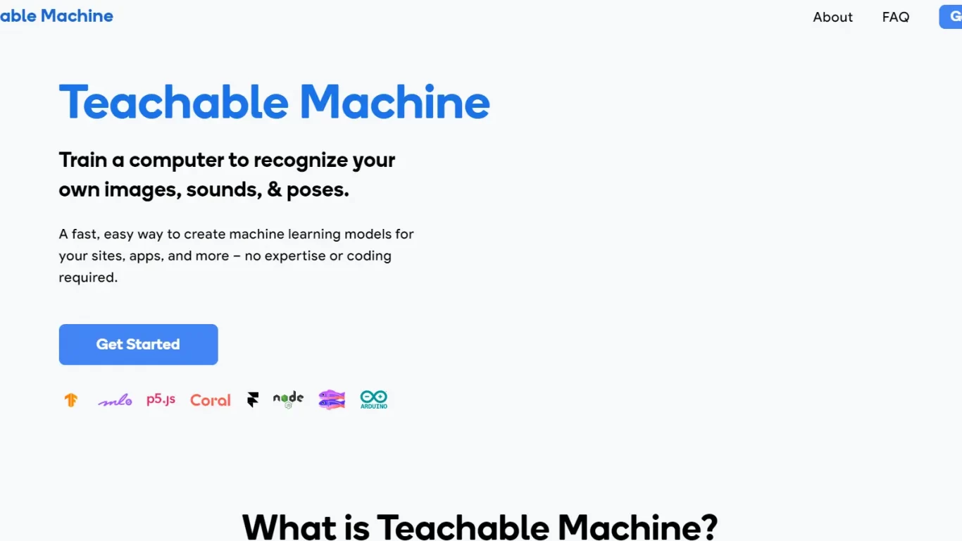 Teahable Machine