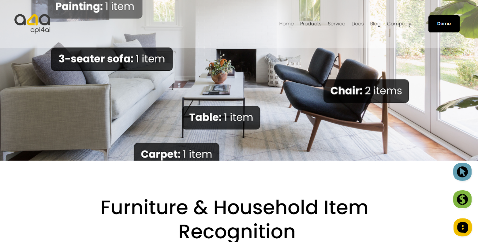 Furniture & Household Items Recognition API