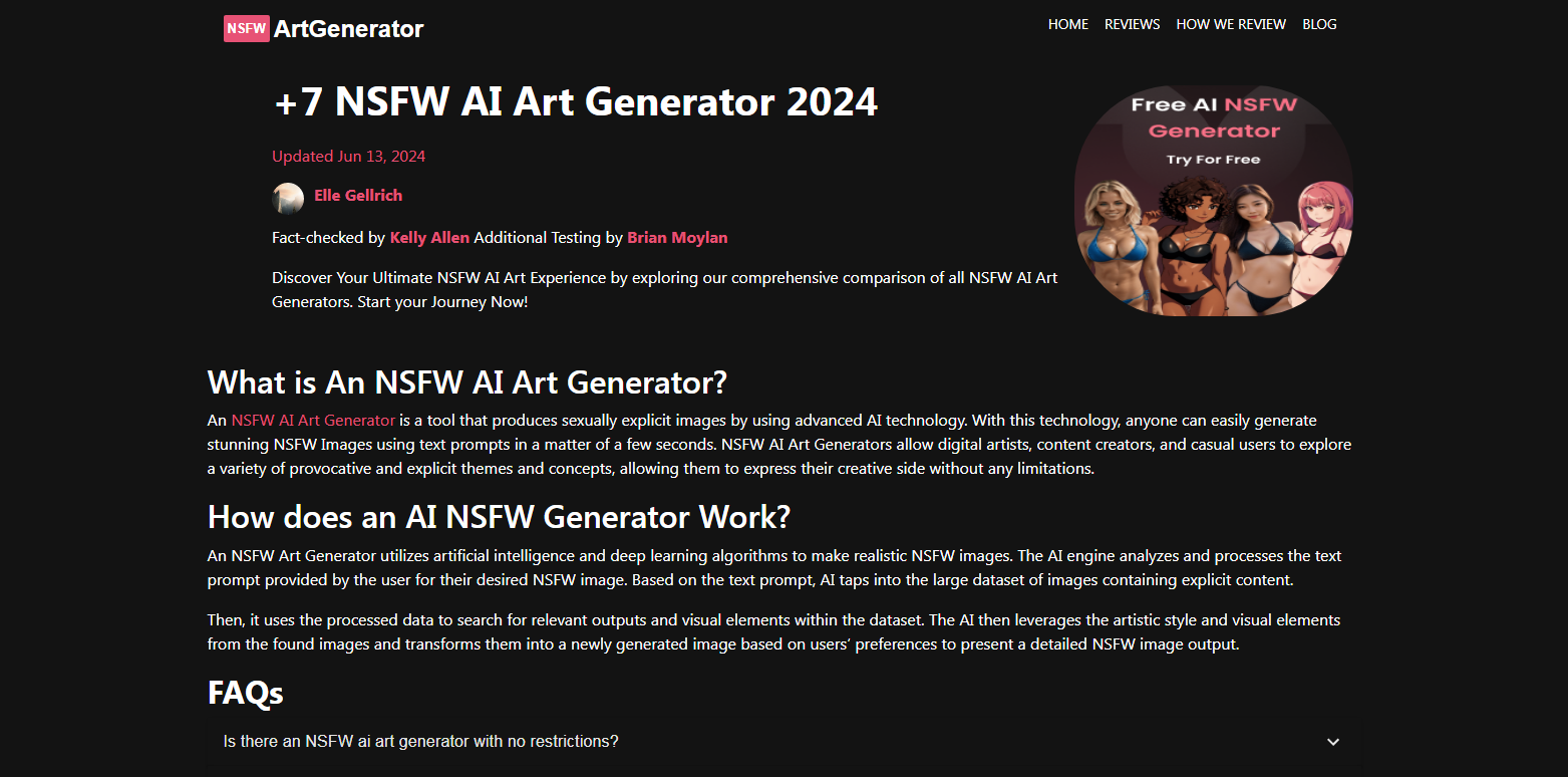NSFW Art Generator
