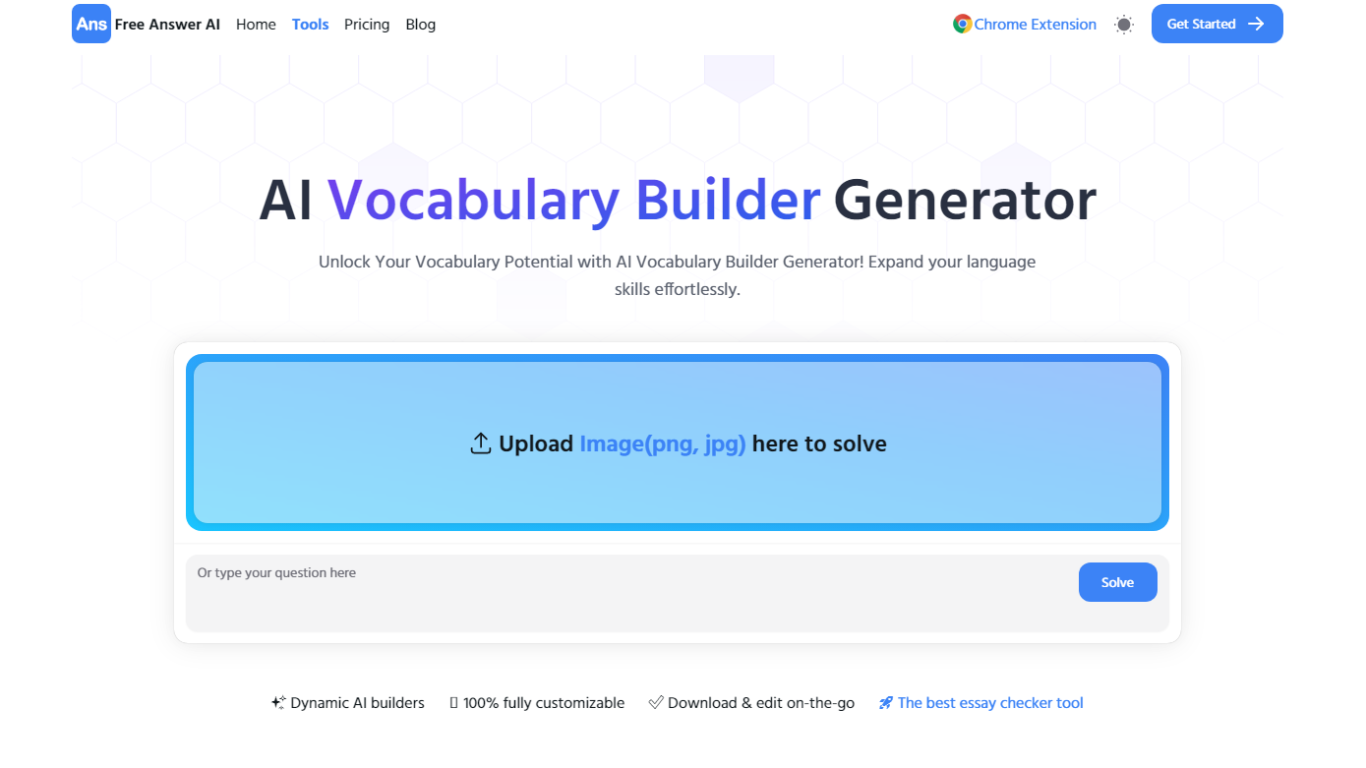 Vocabulary Builder Generator Vocabulary Builder Generator