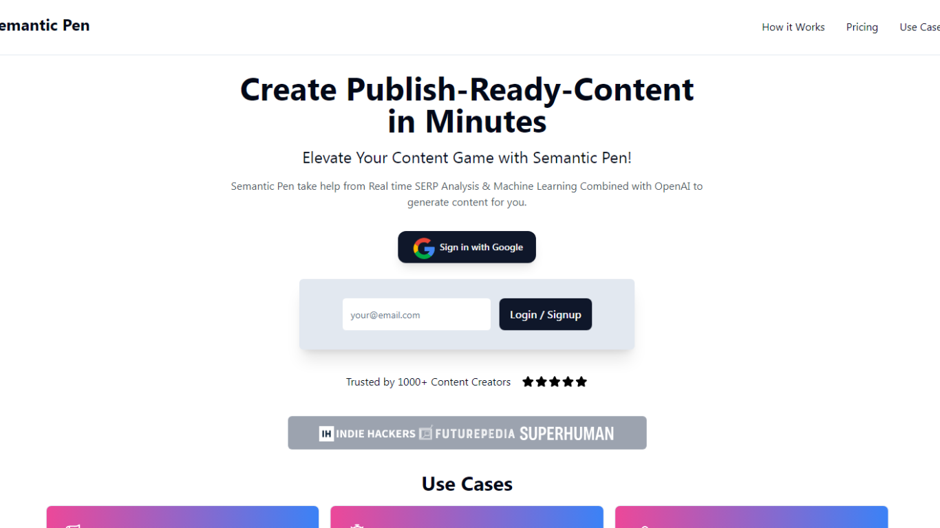 Semantic Pen Semantic Pen