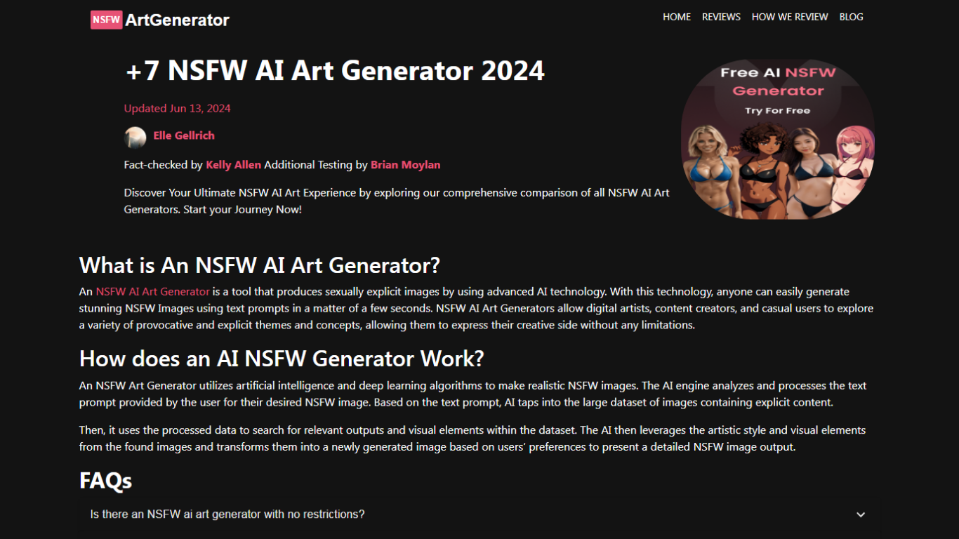 NSFW Art Generator